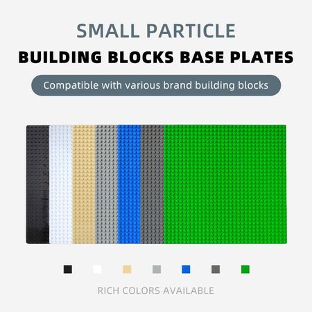 Building Blocks Base Plates 32x32 Classic Dots Compatible Legoed Block Baseplate Building Blocks Construction DIY Toys for Kids