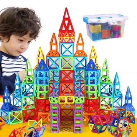 Mini Magnetic Building Blocks Kids DIY Building Construction Toys Creativity Magnetic Designer Educational Toys For Children