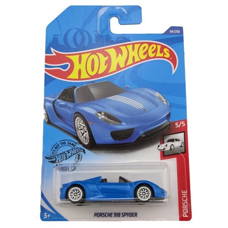2020-94 Hot Wheels 1:64 Car PORSCHE 918 SPYDER Metal Diecast Model Car Kids Toys Gift