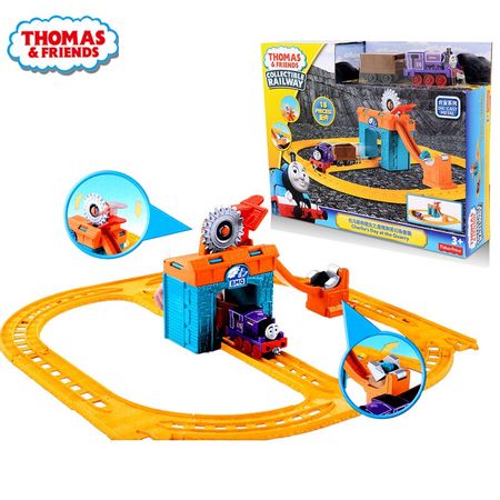 Original Thomas and Friends Charlie the quarryTrack Model Diecast  Cars Train Kids Plastic Metal Boys Toys for Children Juguetes