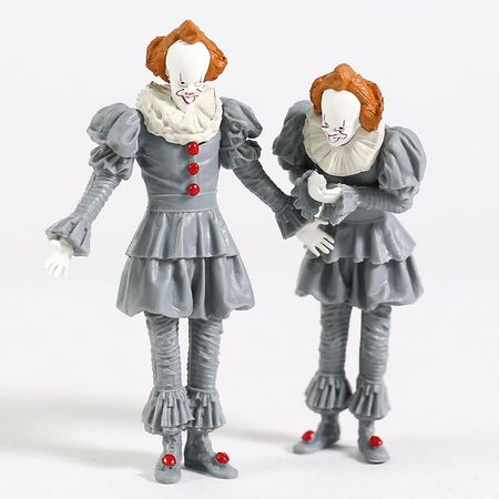 2pcs NECA Stephen King's It PVC Action Figure Collectible Model Toy For Kid Gift