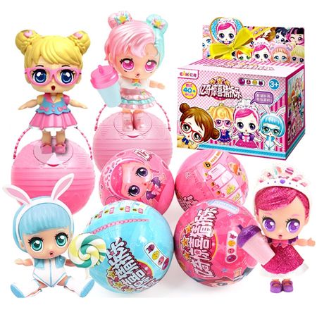 Eaki Original Surprise Dolls Cry Toy Innovative Genuine Magic Figure Egg Box Kids Puzzle Baby Toys for Children's Birthday Gift