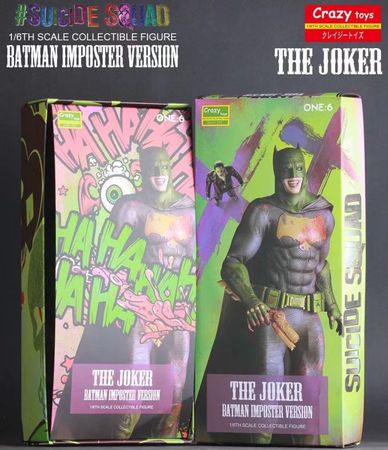 Crazy Toys 1:6 Batman Imposter Ver. Joker Action Figure PVC Toy Brinquedos Anime