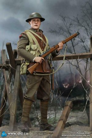 1/6 Scale DID B11011 WWI British Infantry Lance Corporal William Male Action Figure