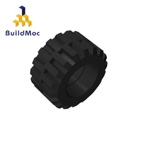 BuildMOC Compatible Assembles Particles 87697 6015-60700 21x12mm For Building Blocks Parts DIY LOGO Educational Tech Parts Toys