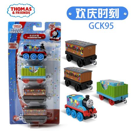 4pcs Thomas and Friends Trackmaster 1/43 Model Metal Thomas Train Set  Diecast 1:43 Toys for Children Boys Oyuncak Car Toys Gift