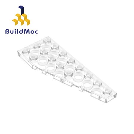 BuildMOC Compatible Assembles Particles 50304 3x8(Right) For Building Blocks Parts DIY LOGO Educational Tech Parts Toys