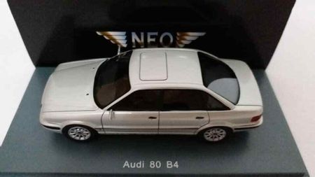 Neo 1/43 1992  AUDI 80 B4  Collection of metal die-casting simulation model car toys