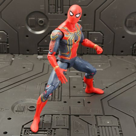 16CM Marvel Avengers 3 Super Hero Spider-Man Action Figure Toy Doll Joint Movable Spiderman Toys Children Boys Birthday Gift