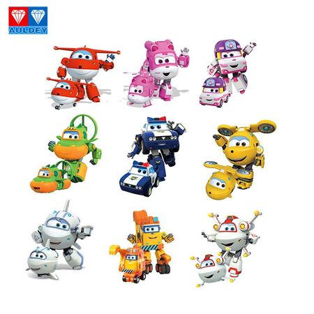 AULDEY Super Wing 15cm ABS Super Deformable Aircraft Robot Wing Deformable Toy Best Gift for Children