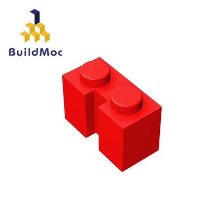 BuildMOC Compatible Assembles Particles 4216 1x2 For Building Blocks DIY LOGO Educational High-Tech Spare Toys