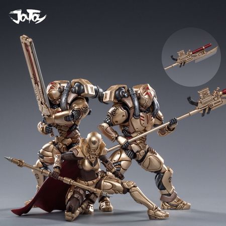 JOYTOY 1/18 Action Figure Soldier Protoss SALUK-GOLDEN  LEGION Interstellar Toys Christmas Gift