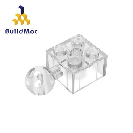 BuildMOC 57909 2x2 For Building Blocks Parts DIY LOGO Educational Tech Parts Toys