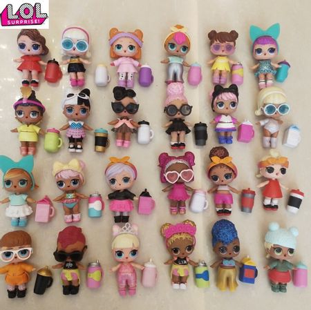 LOL surprise O.M.G. Original  Suit with clothes shoes bottle headdress or glasses Style random toys for children