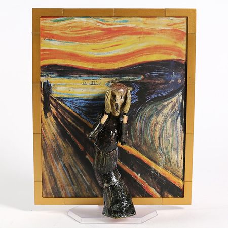 Anime Figma SP-086 The Scream The Table Museum PVC Action Figure Collectible Kids Toys Doll Gift