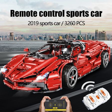 3260PCS City MOC RC/non-RC Sports Car Motor Power Bricks Technic Remote Control Racing Building Blocks kids Toys