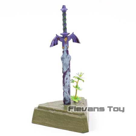 Breath of the Wild Swing Mascot Master Sword PVC Statue Figure Collectible Model Toy
