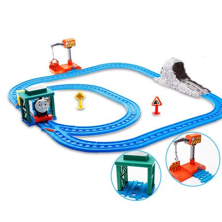 Thomas and Friends Electric Racing Bridge JumP Trackmast Thomas Alloy Rail Of Children's Toys Baby Toys Educational Toys DFL93