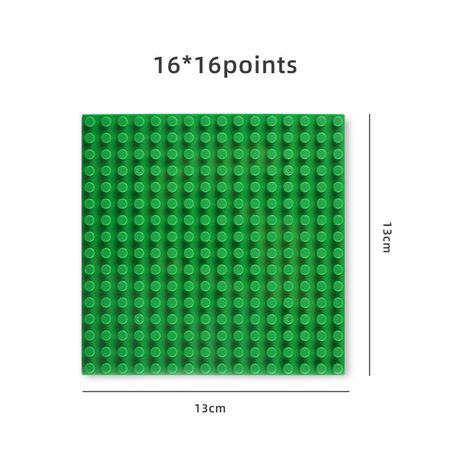 16x16 dots green
