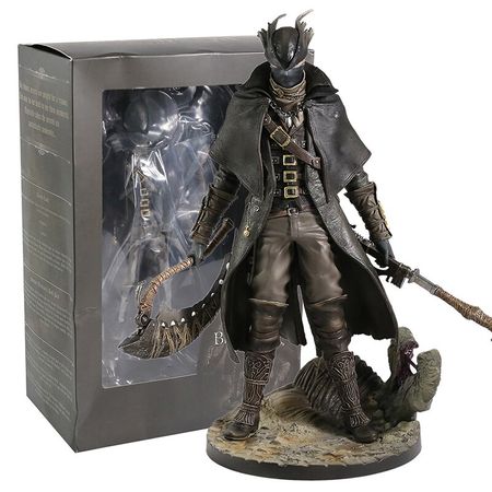 Game Bloodborne The Old Hunters Action Figures Sickle movable scale statue Collection of toy gifts