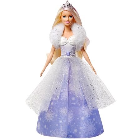 Original Barbie Fashion Dolls Dreamtopia Reveal Toys for Girls Changing Snow Princess Dolls Girls Toys Cosplay Birthday Gifts