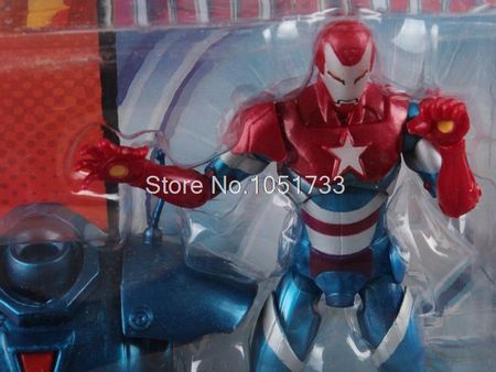 Marvel Legends Iron Man Iron Patriot PVC Action Figure Collectible Model Toy