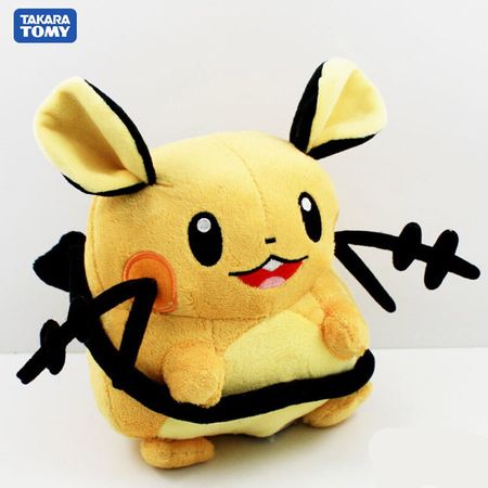 Takara Tomy Pokemon Lovely 17CM Juvenile Dedenne Version Evolution Toy Hobby Collection Doll Birthday Present Kawaii Gifts