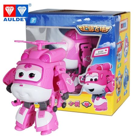 AULDEY Super Wings Big 15cm Transforming Robot JETT DONNIE DIZZY PAUL JEROME ASTRA Deformation Action Figure Toys Children Gift