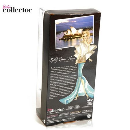 Barbie Limited  Collector's Edition World Landmark Series - Sydney Opera House Barbie Doll T7671 Girl Gift Toy