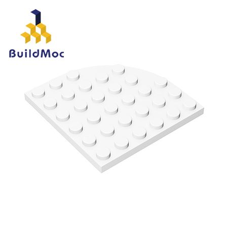 BuildMOC Compatible Assembles Particles 6003 6x6 For Building Blocks Parts DIY enlighten bricks Educational Tech Parts Toys