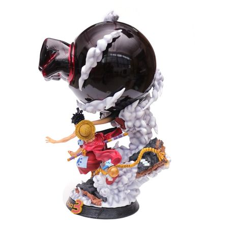 Anime One Piece Land Of Wano Country Monkey D Luffy Gear 3 PVC Action Figure Collection Model Toys