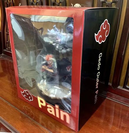 Anime Naruto  Pain with Colorful Light Up LED Collectible Action Figure Model Toys