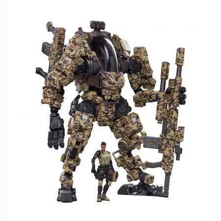 JOYTOY Free Man Action Robot STEEL BONE Heavy Firepower Mecha Collection Model Toys Christmas Present Gift