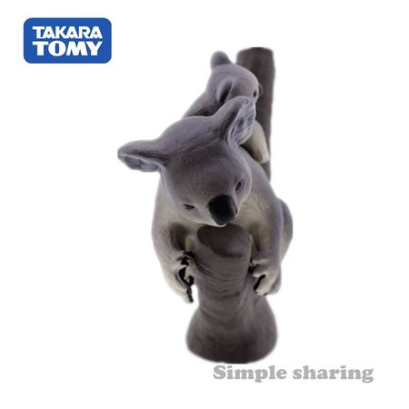 Takara Tomy Tomica Ania Animal Adventure Koala As 24 Diecast Resin Baby Toys Hot Pop Kids Dolls Funny Magic Bauble