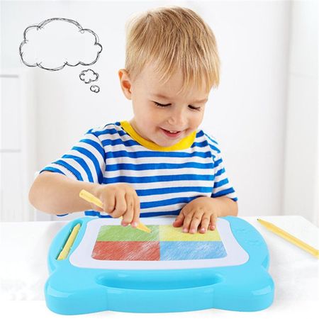 22*18cm Mini Magnetic Drawing Board with Pen Sketch Pad Doodle Writing Tablet Children Baby Painting Toys Learning Whiteboard