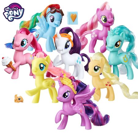 My Little Pony Collection Doll Friendship MagicTempest Shadow Rainbow Lyra Heartstring Rarity Action Figure Toys for Children