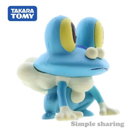 TAKARA TOMY Tomica EX-09 POKEMON Kelomatsu Anime FIGURE Pocket Monster Bauble Mould Diecast Resin Frog Baby Toys