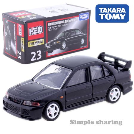 Takara Tomy TOMICA Premium No. 23 Mitsubishi Lancer GSR Evolution III 1:61 AUTO CAR Motors Vehicle Diecast Metal Model New Toys