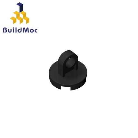 BuildMOC 74698 Tile Round 2 x 2 For Building Blocks Parts DIY LOGO Educational Tech Parts Toys