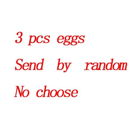 3pcs eggs