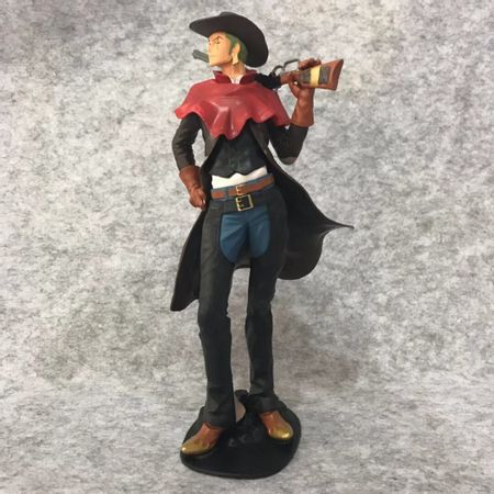 22cm One Piece  World Journey Vol.1 Cowboy Monkey D Luffy  Nami Roronoa Zoro Action Collectible  Figures PVC Figuras Model Toys