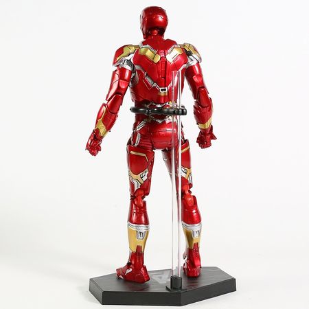 Hot Toys Marvel Avengers Iron Man Mark MK 43 42 with LED Light 1/6 Scale Action Figure Collectible Model Toy