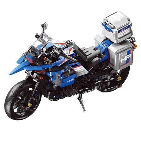 MOC City Technic Series Moto Motorcycle Model Off Load Racing Motorbike Building Blocks DIY Toys For Boys Classic Bricks Gifts
