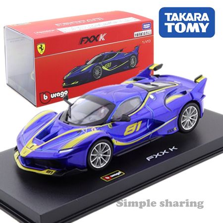 Takara Tomy Tomica Presents Burago Signature Series 1:43 FXX K Special Color  Car Kids Toys Motor Vehicle Diecast Metal Model