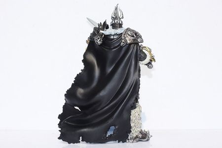 WOW Fall of The Lich King Arthas Menethil Figure Lich King Arthas Figure PVC Action Figure Collectible Model Toy Gift