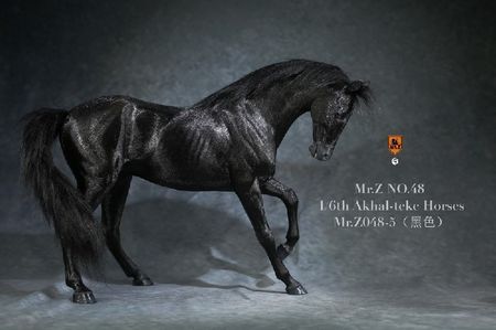 Mr.Z 1:6 MRZ048 Akhal-Teke Horses Resin Animal Statue Toys