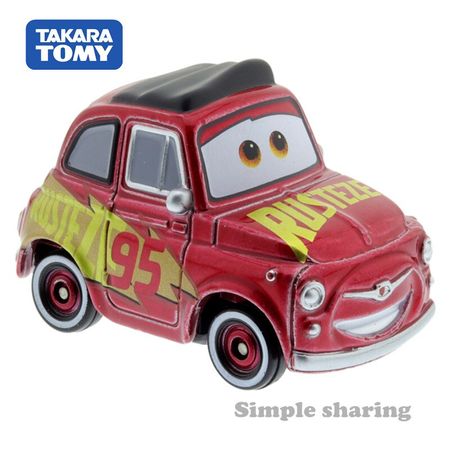 Takara Tomy Disney Pixar Cars Tomica C-22 Luigi (RRC Type) Miniature Hot Pop Kids Toys Motor Vehicle Diecast Metal Model