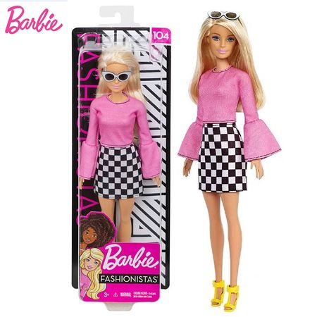 Original Barbie Doll Fashionistas Toys Girls Baby Toy Doll Fashion Barbie Clothes for Doll Toys for Girls Juguetes Barbie Dress