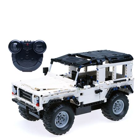 Cada City Technic Series Jeeps Wrangle Model Kit Building Blocks AWD SUV Vehicle RC Bricks Speed Racing Car Educational Kid Toys