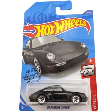 2020-72 Hot Wheels 1:64 Car 96 PORSCHE CARRERA   Metal Diecast Model Car Kids Toys Gift